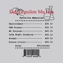 Delta Epsilon Mu Favorite Memories Rush Hoodie