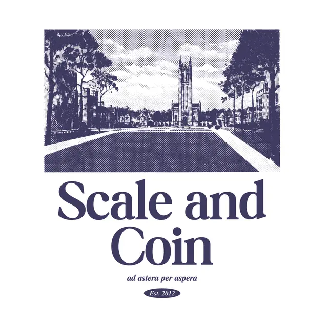 Scale and Coin Architectural Illustration PR Shirt