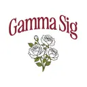 Gamma Sigma Sigma Curved Text Floral PR Shirt