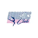 Gymnastics Club Elegant Silhouette Text PR Shirt