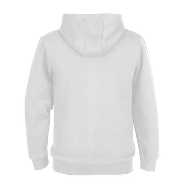 Threadfast Apparel Unisex Ultimate Fleece Full-Zip Hooded Sweatshirt 320z White Back