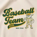 Baseball Team Playful Bear Illustration PR Hoodie