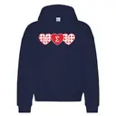 Phi Sigma Rho Heart Check Gingham PR Hoodie 2