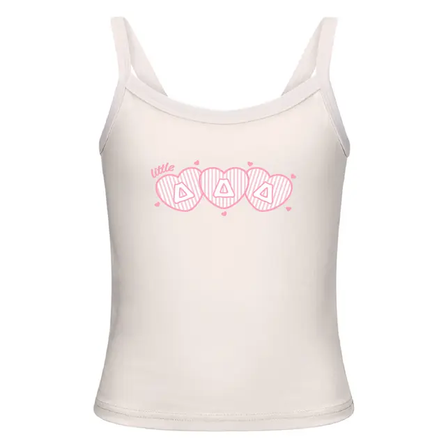 Delta Delta Delta Heart Stripe Little Big Little Reveal Tank 2