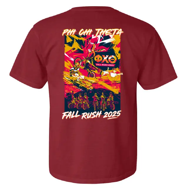 Phi Chi Theta Biker Rush & Bid Shirt 2