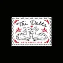 Delta Delta Delta Sweet Deer Art Date Party Tank