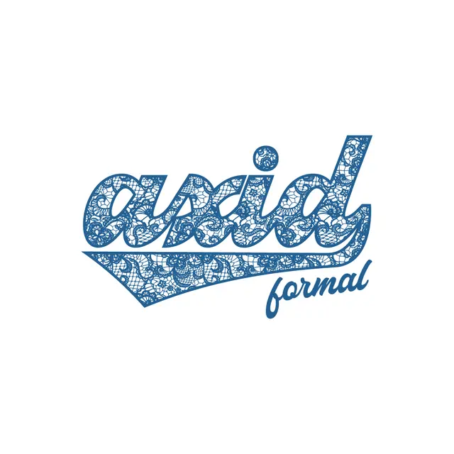 Alpha Xi Delta Lace Text Formal Hoodie