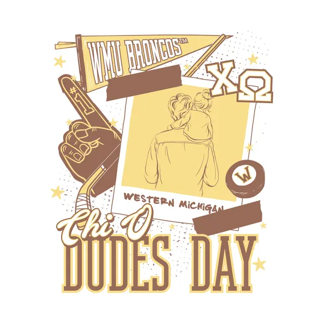 Chi Omega Illustrated Family Bonding Parents Weekend Shirt