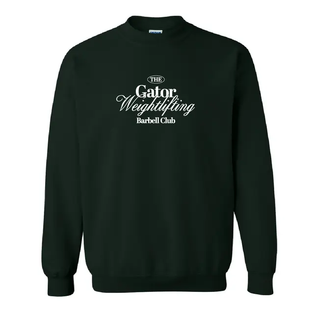 Gator Weightlifting Typography PR Crewneck 2