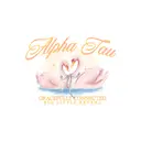 Alpha Tau Elegant Swan Art Big Little Reveal Tank