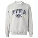 Beta Theta Pi Distressed Football Game Day Crewneck 2