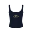 Pi Beta Phi Elegant Floral Script PR Tank 2
