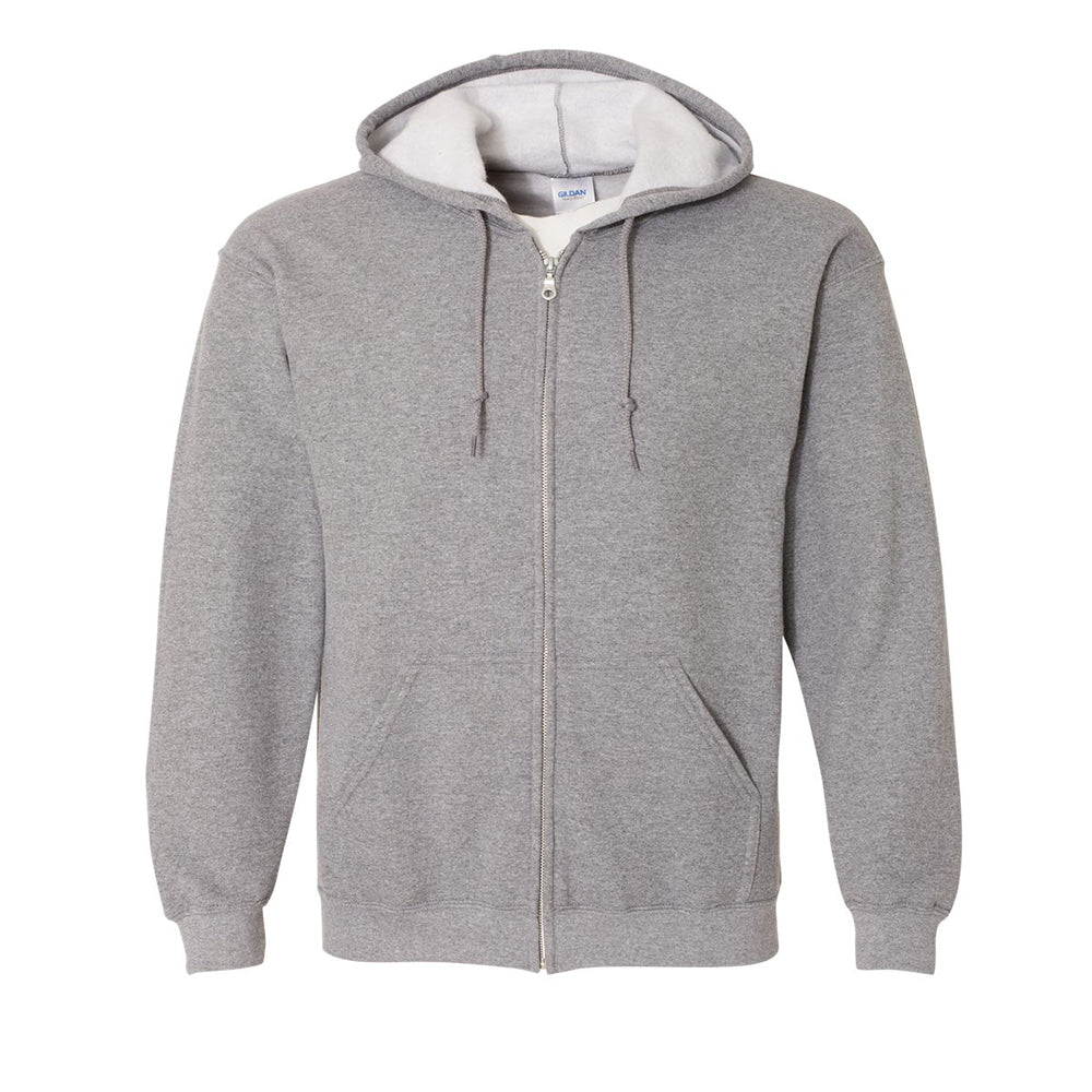 Gildan Heavy Blend 50/50 Full-Zip Hooded Sweatshirt | Fresh Prints