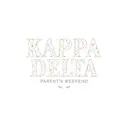 Kappa Delta Floral Text Parent's Weekend Tank