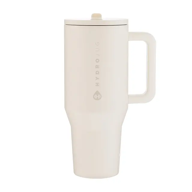 HydroJug-Traveler-40oz-Cream-Front