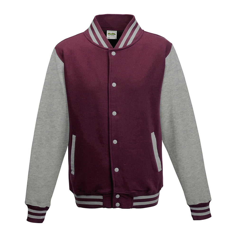 Just Hoods By AWDis Men's 80/20 Heavyweight Letterman Jacket