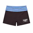 Alpha Phi Checker Pattern Block Lettering PR Shorts 2