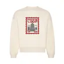 Chinese Students and Scholars Association Stamp Illustration PR Sweater 2