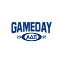 Alpha Delta Pi Distressed Block Text Game Day Shirt