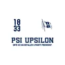 Psi Upsilon Flag Illustration PR Shirt