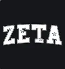 Zeta Curved Text Polka Dot PR Tank