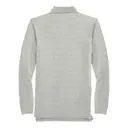 Southern Tide Southern Tide Men's Ryder Montefuma Heather Performance Long-Sleeve Polo 9717 Heather Steel Grey Back