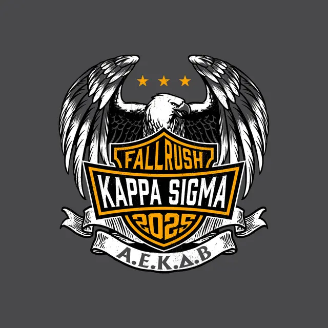Kappa Sigma Eagle and Shield Fall Rush Shirt