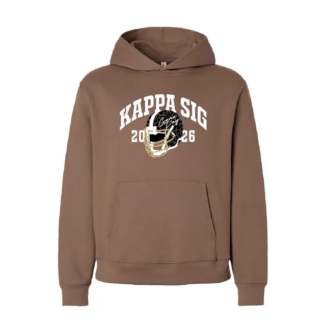 Kappa Sigma Leopard Helmet Game Day Hoodie 2
