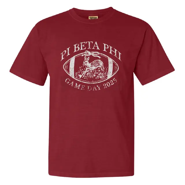 Pi Beta Phi Floral Deer Design Game Day Shirt 2
