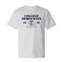College Democrats Donkey Illustration PR Shirt 2