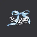 Pi Beta Phi Blue Bow Big Little Reveal Hoodie