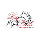 Delta Delta Delta Bunny Illustration Big Little Reveal Crewneck