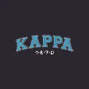 Kappa Kappa Gamma Classic Blue Text PR Crewneck