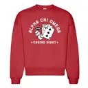 Alpha Chi Omega Playing Cards Dice Parents Weekend Crewneck 2