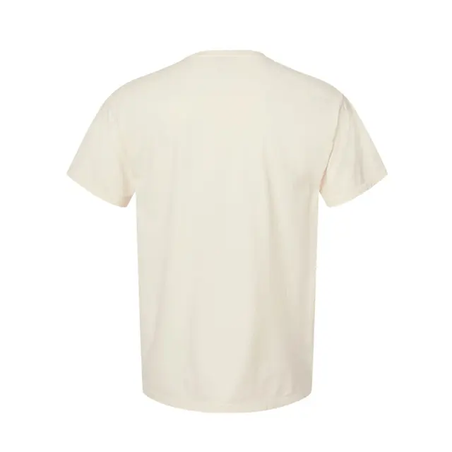 ComfortWash by Hanes Men's Garment-Dyed T-Shirt Parchment Back