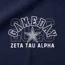 Zeta Tau Alpha Star Graphic Game Day Crewneck