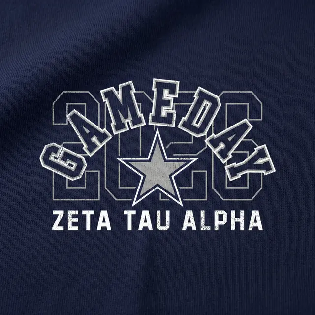 Zeta Tau Alpha Star Graphic Game Day Crewneck
