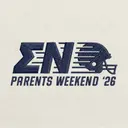 Sigma Nu Block Lettering Football Parent's Weekend Sweater