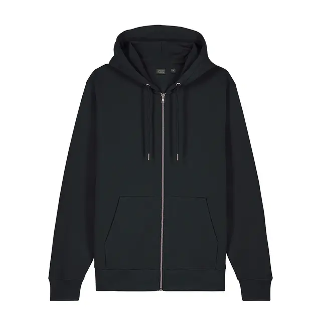 Stanley/Stella Stanley/Stella® Unisex Cultivator 2.0 Full-Zip Hooded Sweatshirt Black Front