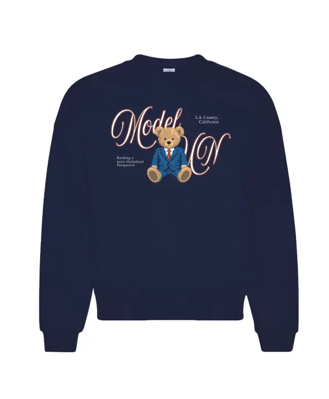 Model United Nations Illustrated Bear PR Sweater