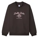 Delta Zeta Script Text with Crest PR Sweater 2