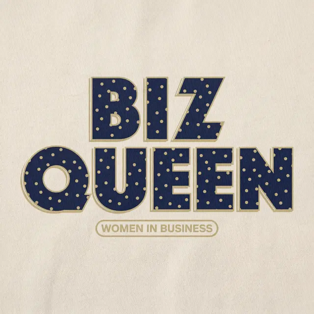 Women in Business Polka Dot Lettering PR Sweater