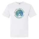 Environmental Club Act Local Grow Global Earth Graphic PR Shirt 2