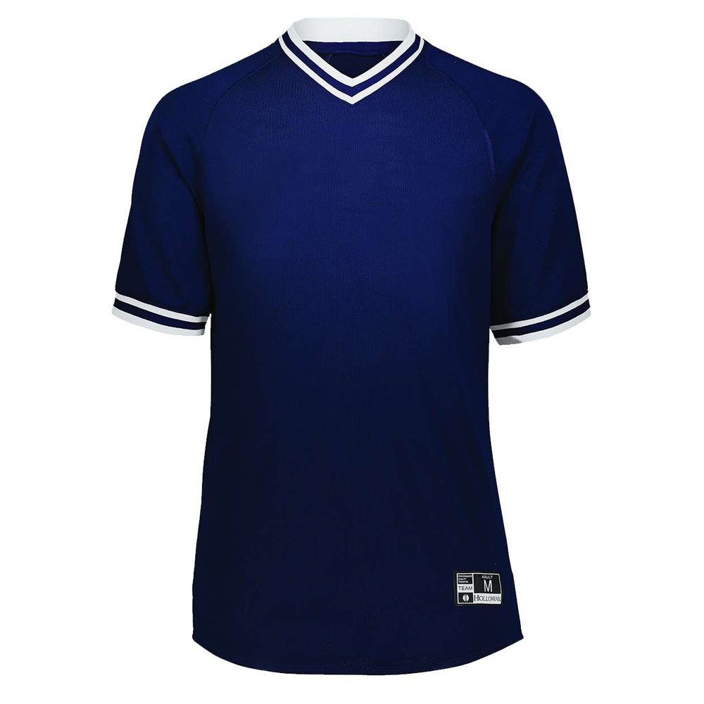Augusta Retro V-Neck Baseball Jersey | Fresh Prints, image size:1000x1000