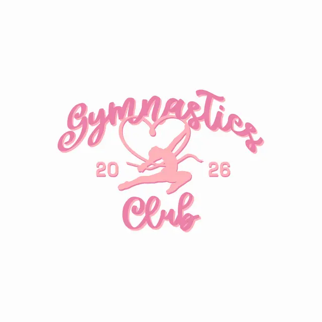 Gymnastics Club Heart Dance Silhouette PR Tank