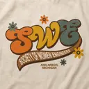 Society of Women Engineers Retro Floral Script PR Sweater