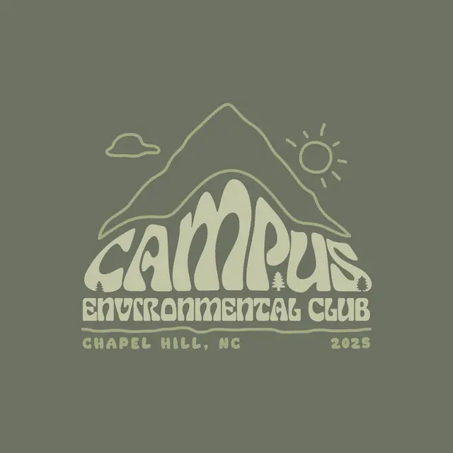 Campus Environmental Club Mountain Illustration PR Shirt