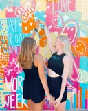 Alpha Chi Omega PR & General at University of Kansas wearing custom Tanks