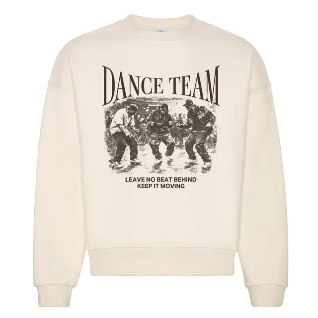 Dance Team Vintage Dance Graphic PR Sweater 2