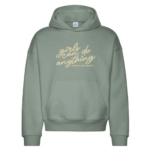 Kappa Delta Script Girls Can Do Anything Philanthropy Hoodie 2